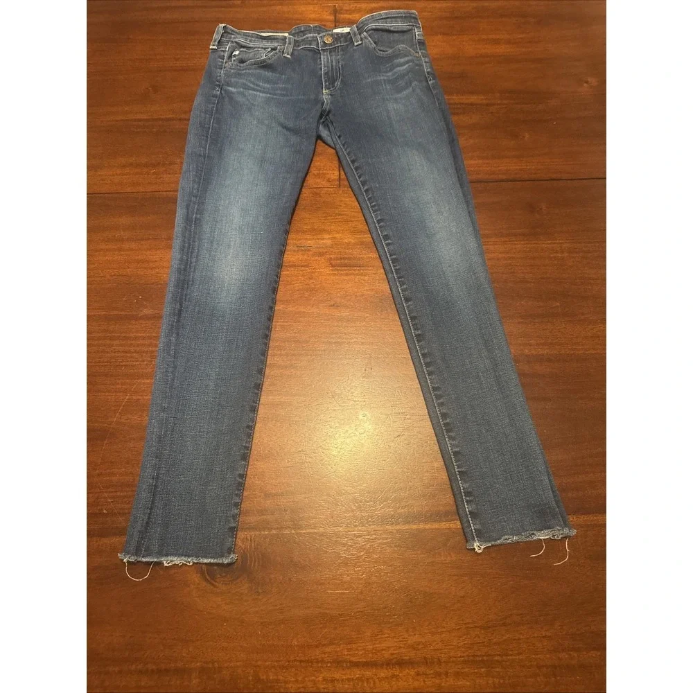 AG Adriano Goldschmied The Legging Ankle Skinny Jeans 29R Dark‎ Wash USA